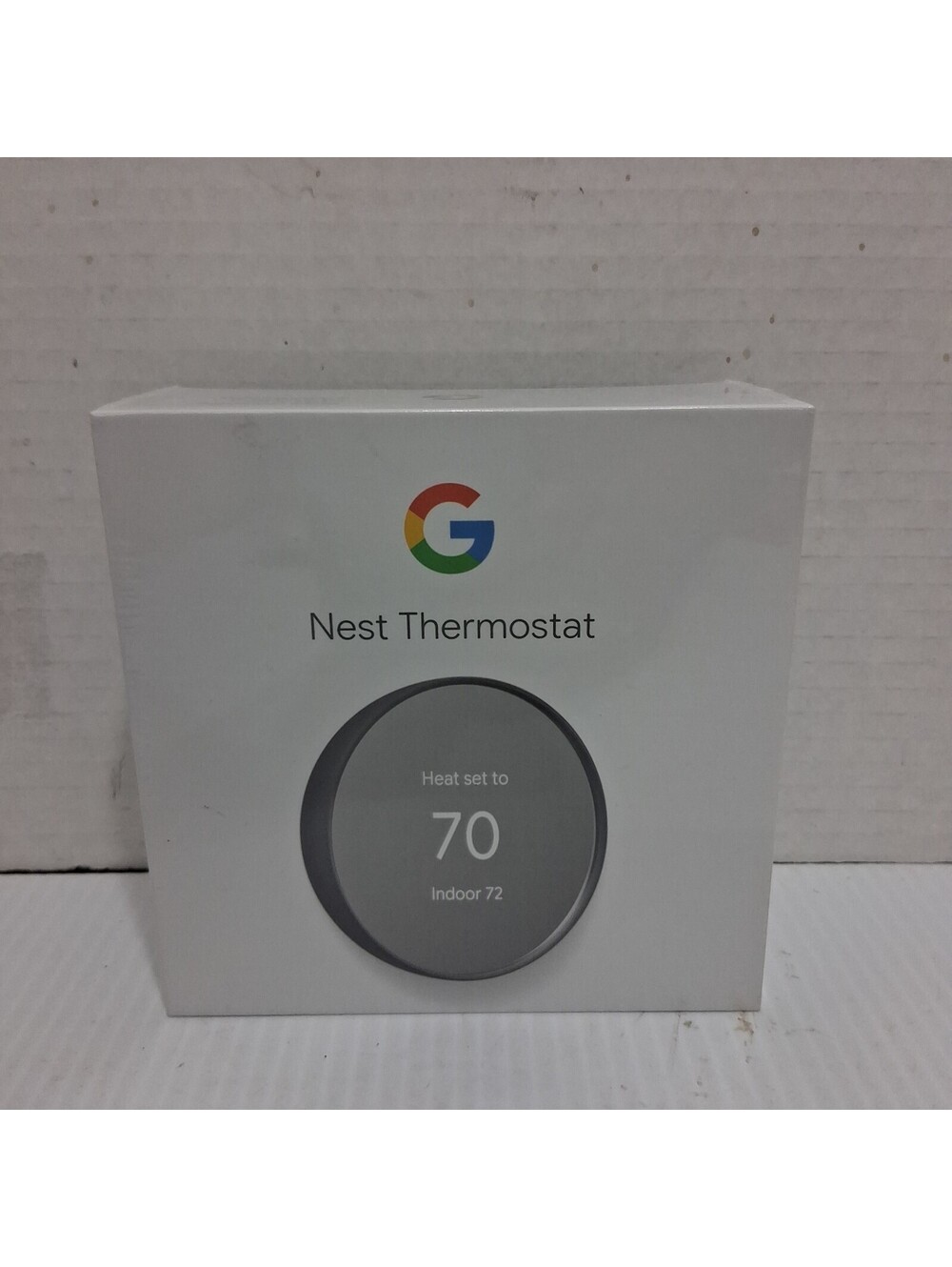 NEW Google Nest Smart Thermostat 4th Generation Charcoal Gray G4CVZ SEALED